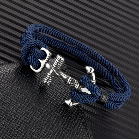 Anchor Bracelet: Nautical Style and Emergency Utility in One - Survivalist Stockroom