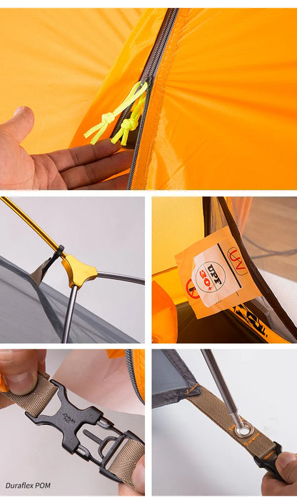 Compact Trekking Tent: Reliable Shelter for Outdoor Adventures - Survivalist Stockroom