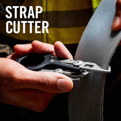 Tactical Folding Scissors: Compact Cutting Tool for On-the-Go Precision - Survivalist Stockroom