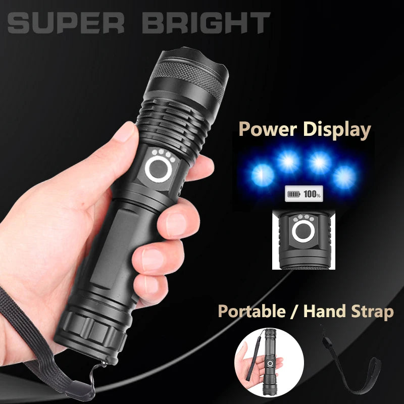 High Power Waterproof Flashlight: Reliable Illumination for Any Adventure - Survivalist Stockroom