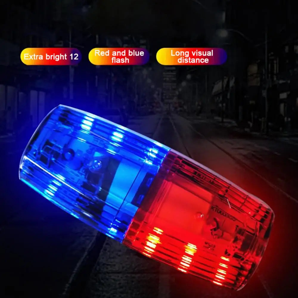 Red Blue Emergency Caution Light: Stay Safe Anywhere